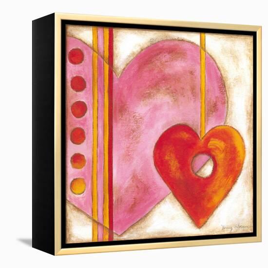 Pop Hearts III-Nancy Slocum-Framed Stretched Canvas