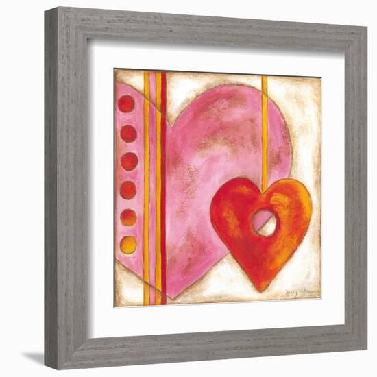 Pop Hearts III-Nancy Slocum-Framed Art Print