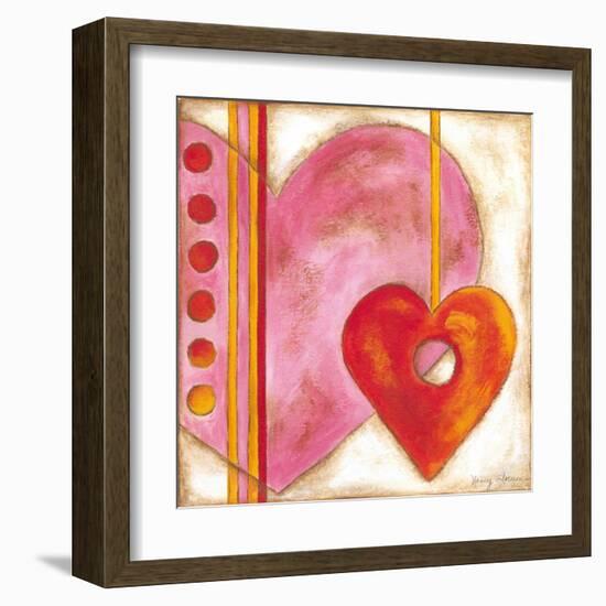 Pop Hearts III-Nancy Slocum-Framed Art Print