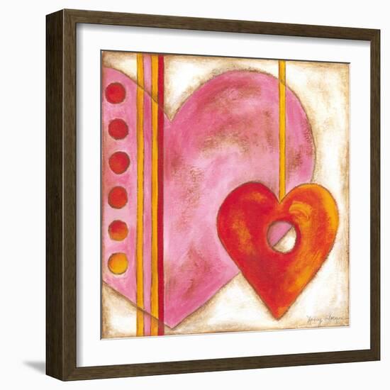 Pop Hearts III-Nancy Slocum-Framed Art Print