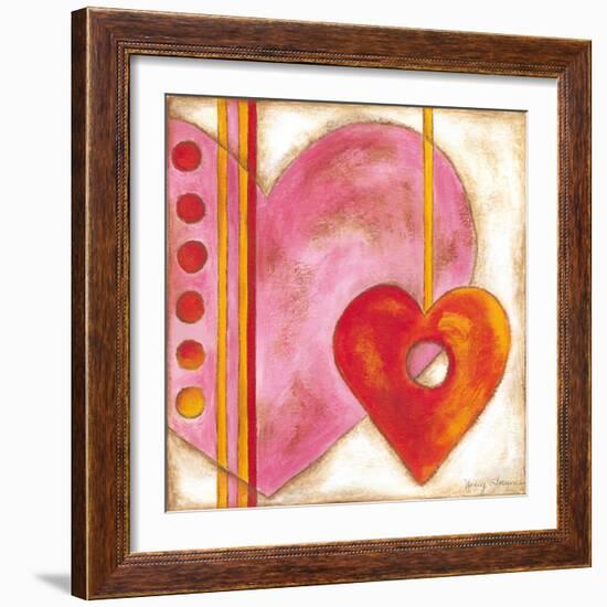 Pop Hearts III-Nancy Slocum-Framed Art Print