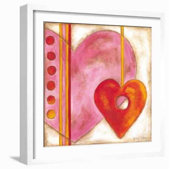 Pop Hearts III-Nancy Slocum-Framed Art Print