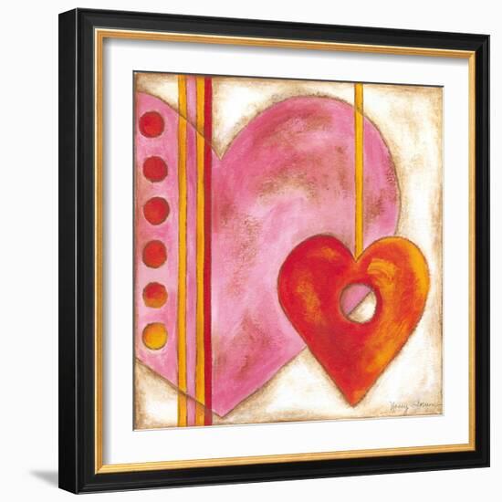 Pop Hearts III-Nancy Slocum-Framed Art Print