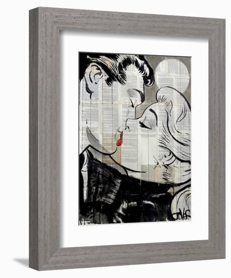 Pop Kiss-Loui Jover-Framed Art Print