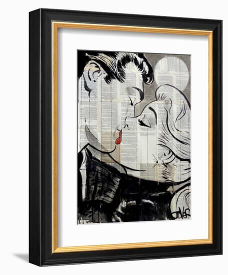 Pop Kiss-Loui Jover-Framed Art Print