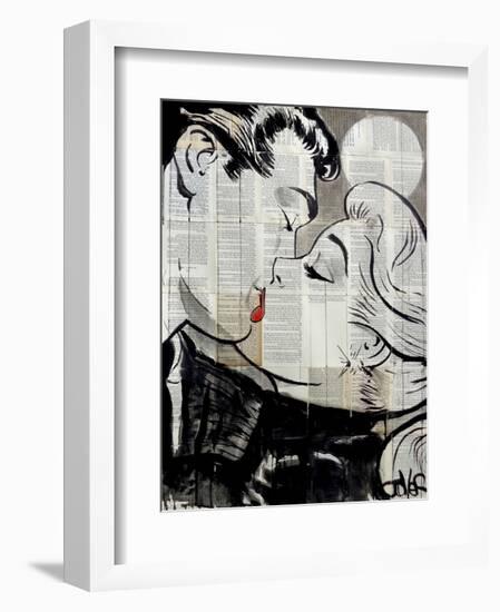 Pop Kiss-Loui Jover-Framed Art Print