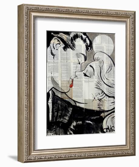 Pop Kiss-Loui Jover-Framed Giclee Print