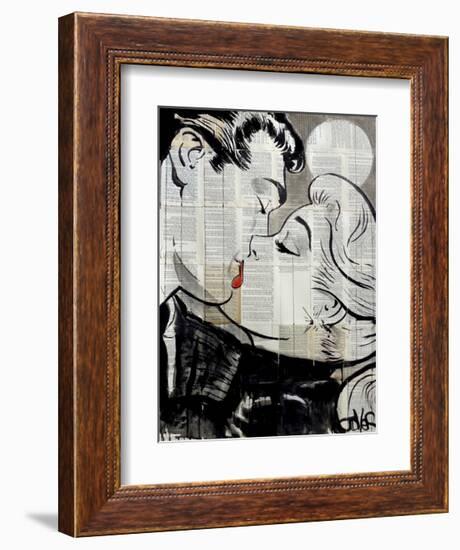 Pop Kiss-Loui Jover-Framed Giclee Print