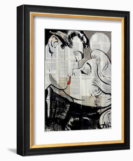 Pop Kiss-Loui Jover-Framed Giclee Print