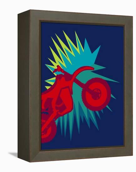 Pop Moto-null-Framed Premier Image Canvas