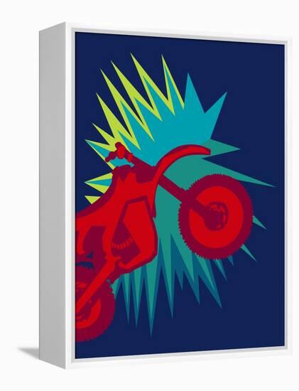 Pop Moto-null-Framed Premier Image Canvas