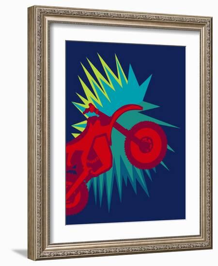 Pop Moto-null-Framed Giclee Print