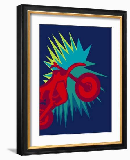 Pop Moto-null-Framed Giclee Print