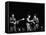 Pop Music Group the Beatles in Concert George Harrison, Paul McCartney, John Lennon-Ralph Morse-Framed Premier Image Canvas