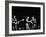 Pop Music Group the Beatles in Concert George Harrison, Paul McCartney, John Lennon-Ralph Morse-Framed Premium Photographic Print