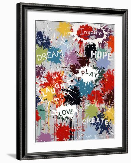 Pop of Inspiration-Sydney Edmunds-Framed Giclee Print