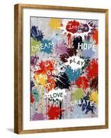Pop of Inspiration-Sydney Edmunds-Framed Giclee Print