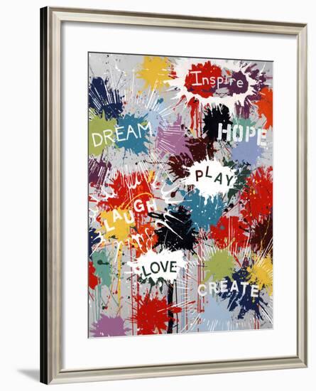 Pop of Inspiration-Sydney Edmunds-Framed Giclee Print