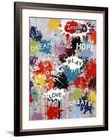 Pop of Inspiration-Sydney Edmunds-Framed Giclee Print