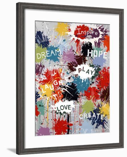 Pop of Inspiration-Sydney Edmunds-Framed Giclee Print