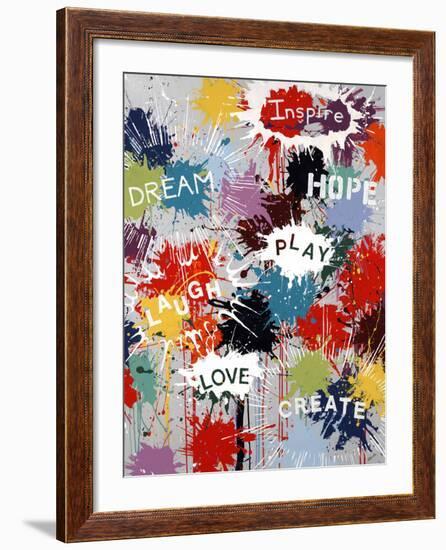 Pop of Inspiration-Sydney Edmunds-Framed Giclee Print