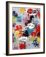 Pop of Inspiration-Sydney Edmunds-Framed Giclee Print