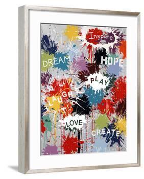 Pop of Inspiration-Sydney Edmunds-Framed Giclee Print