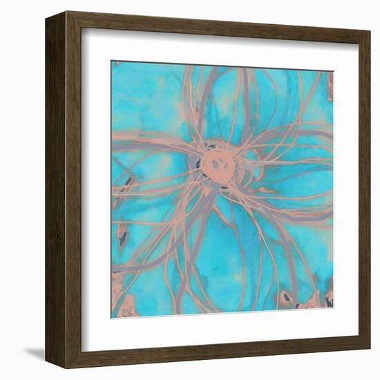 Pop Petal V-Ricki Mountain-Framed Art Print