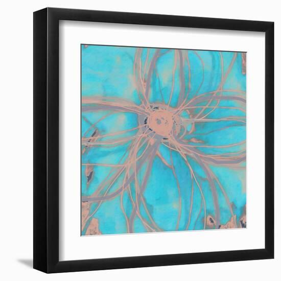 Pop Petal V-Ricki Mountain-Framed Art Print