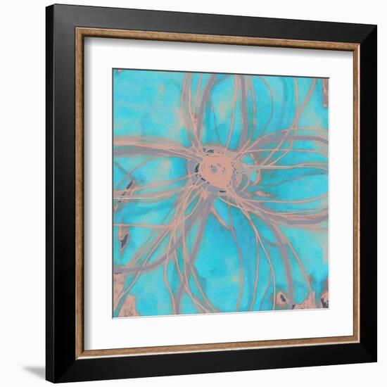 Pop Petal V-Ricki Mountain-Framed Art Print