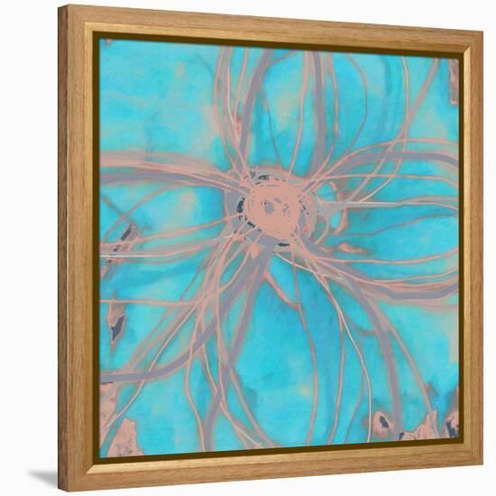 Pop Petal V-Ricki Mountain-Framed Stretched Canvas