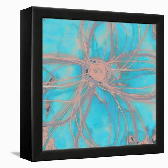 Pop Petal V-Ricki Mountain-Framed Stretched Canvas