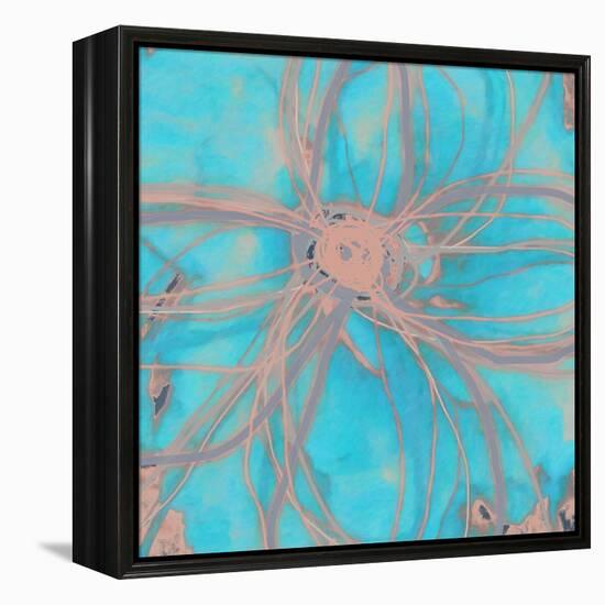 Pop Petal V-Ricki Mountain-Framed Stretched Canvas