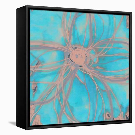 Pop Petal V-Ricki Mountain-Framed Stretched Canvas