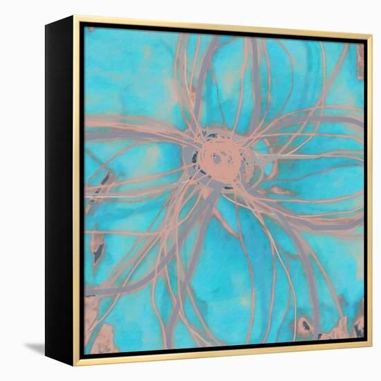 Pop Petal V-Ricki Mountain-Framed Stretched Canvas