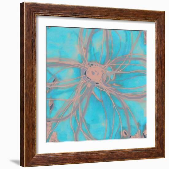 Pop Petal V-Ricki Mountain-Framed Art Print