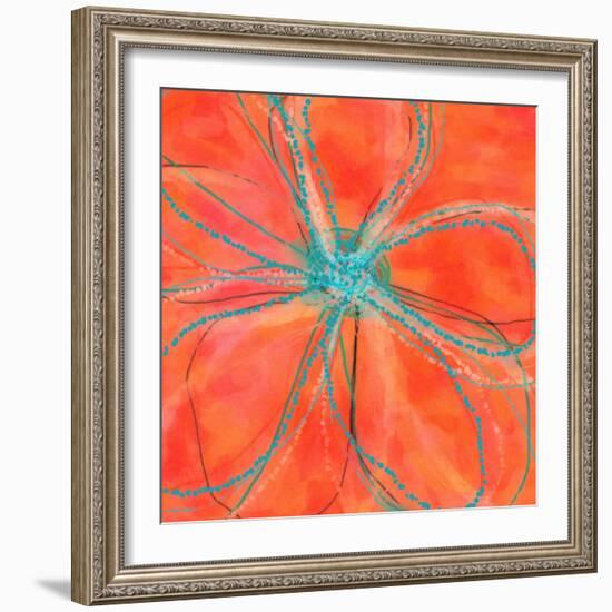 Pop Petal VII-Ricki Mountain-Framed Art Print