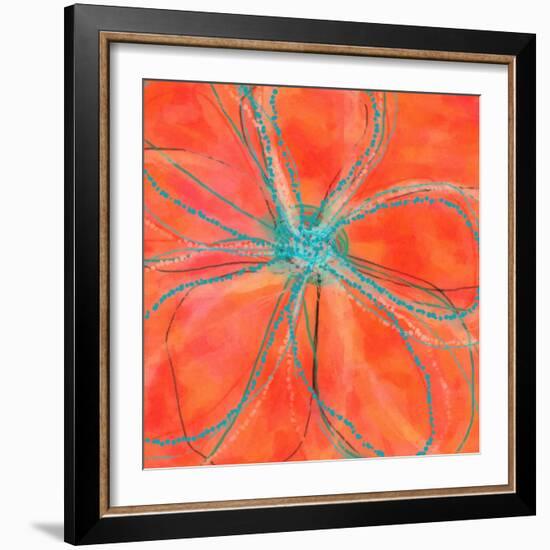 Pop Petal VII-Ricki Mountain-Framed Art Print