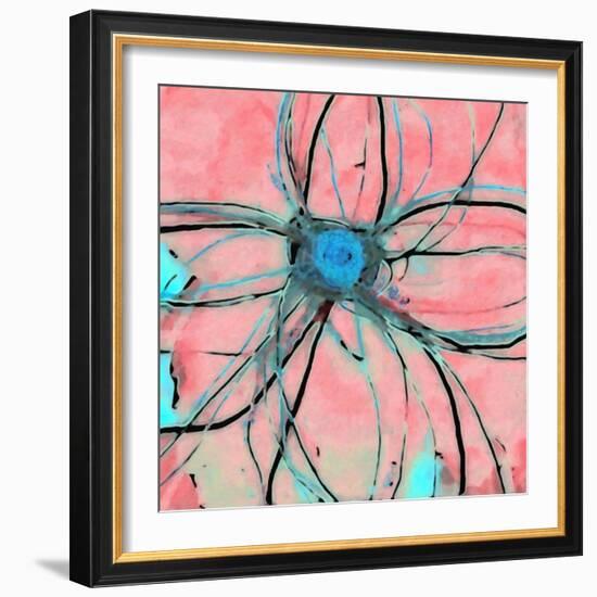 Pop Petal VIII-Ricki Mountain-Framed Art Print