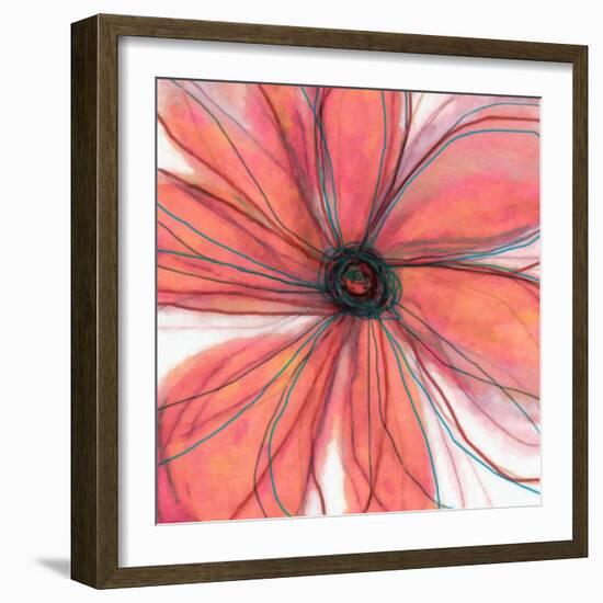 POP Petal X-Ricki Mountain-Framed Art Print