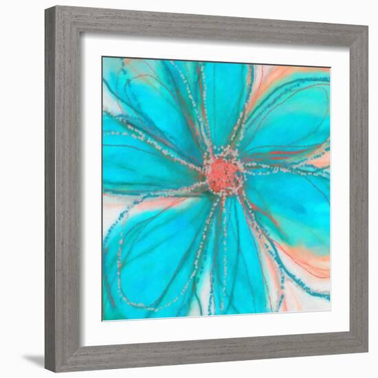 Pop Petal XI-Ricki Mountain-Framed Art Print