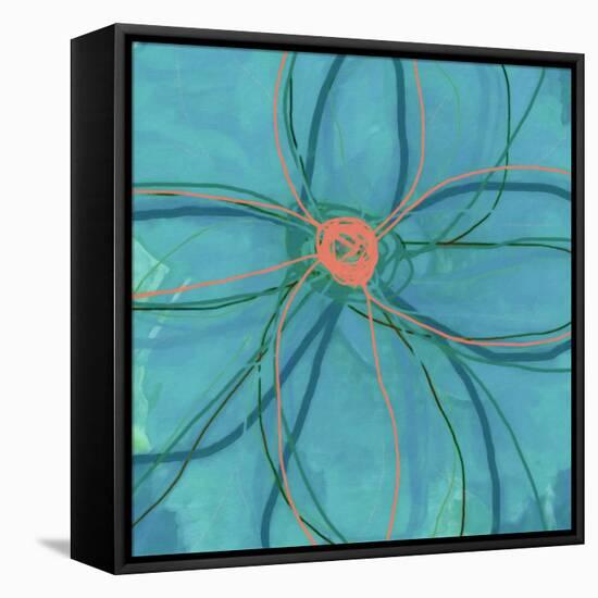 Pop Petal XIV-Ricki Mountain-Framed Stretched Canvas