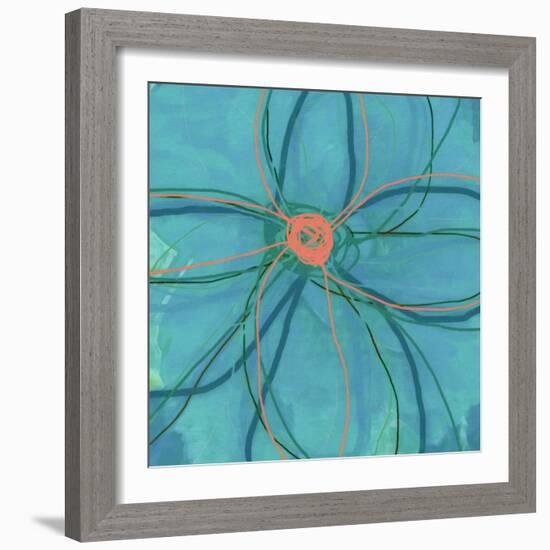 Pop Petal XIV-Ricki Mountain-Framed Art Print