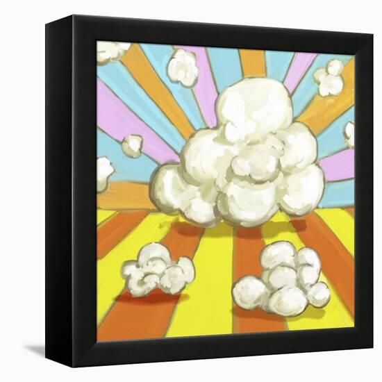 Pop Popcorn-Howie Green-Framed Premier Image Canvas