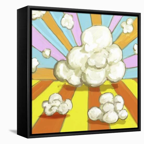 Pop Popcorn-Howie Green-Framed Premier Image Canvas