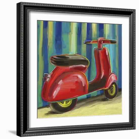 Pop Scooter-Howie Green-Framed Giclee Print