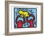 Pop Shop (Radiant Baby)-Keith Haring-Framed Art Print
