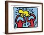 Pop Shop (Radiant Baby)-Keith Haring-Framed Art Print