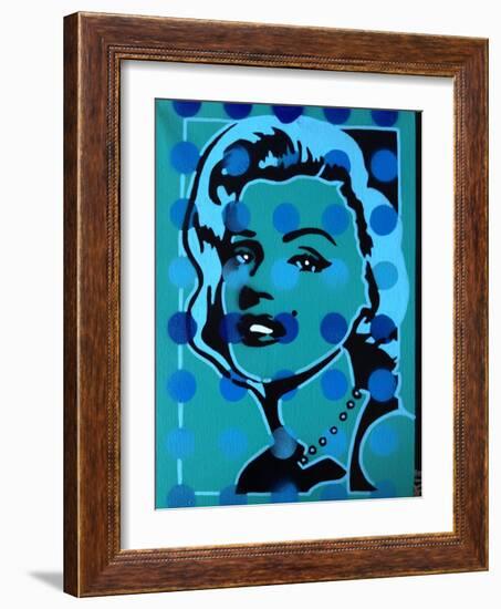 Pop Spots-Abstract Graffiti-Framed Premium Giclee Print