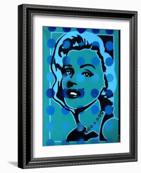 Pop Spots-Abstract Graffiti-Framed Premium Giclee Print